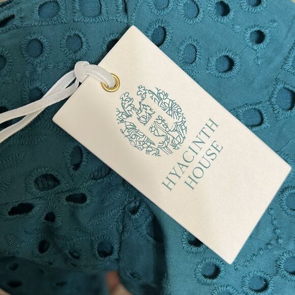 Hyacinth House Cotton Blend Eyelet Green Skirt(Size XS) - Picture 4 of 5